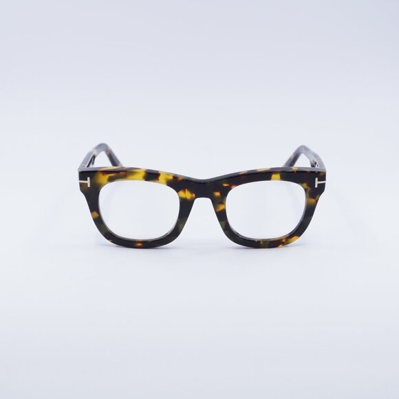 Tom Ford FT5872-B 055 Eyeglasses Havana 48mm Square Frame - Picture 4 of 9